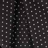 Patchwork Fabric Dots Black background - Ribes y Casals