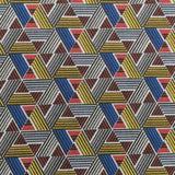 Patchwork Fabric Triangle Red - Ribes y Casals