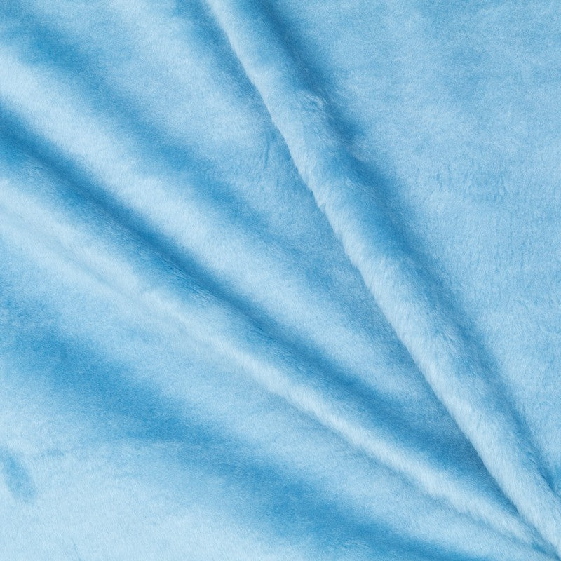 Short Fur Fabric Sky Blue - Ribes y Casals