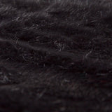 Fabric Short Pile Plain Black - Ribes y Casals