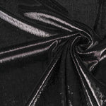 Black Lurex Shaggy Fabric - Ribes y Casals