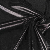 Black Lurex Shaggy Fabric - Ribes y Casals