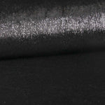 Black Lurex Shaggy Fabric - Ribes y Casals