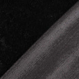 Black Lurex Shaggy Fabric - Ribes y Casals