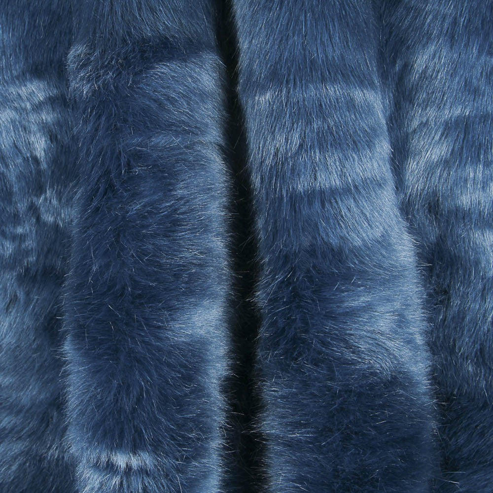 Baltic Blue Fur Fabric - Ribes y Casals