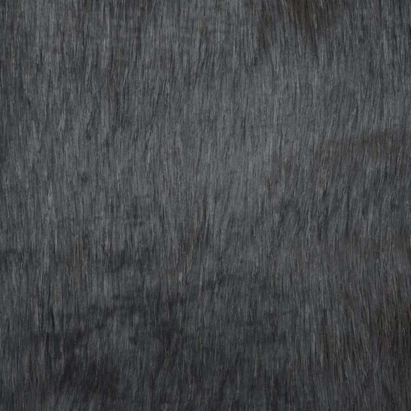 Fabric Long Pile Bicolor Black - Ribes y Casals