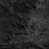 Faux Fur Long Black - Ribes y Casals