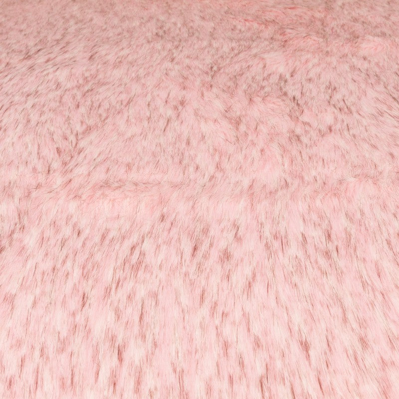 Fabric Long Pile Pink Bicolor - Ribes y Casals