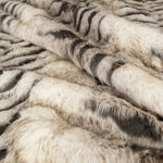 Fabric Long Pile Tiger White - Ribes y Casals
