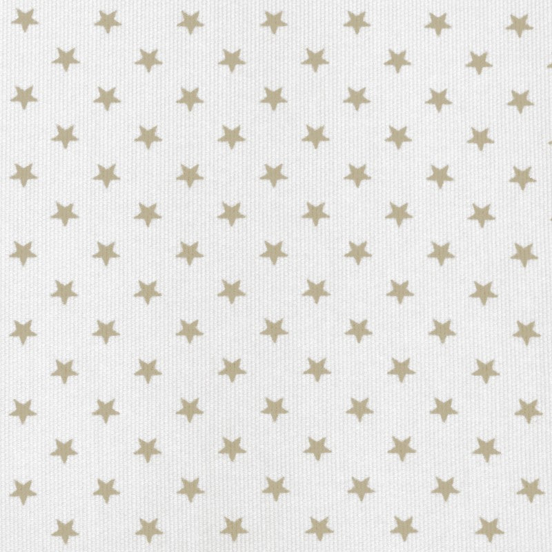 Tela Piqué Canutillo Estrellas Camel - Ribes y Casals