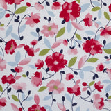 Printed Pique Floral Pink - Ribes y Casals