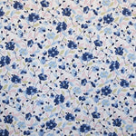 Printed Pique Floral Blue - Ribes y Casals