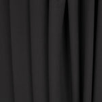 Black Flat Stretch Fabric - Ribes y Casals