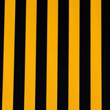 Stretch Fabric Stripes Black Orange 23mm - Ribes y Casals