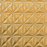 Leatherette Diamonds 3D Golden - Ribes y Casals