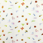 Cotton Poplin Insect Ecru - Ribes y Casals
