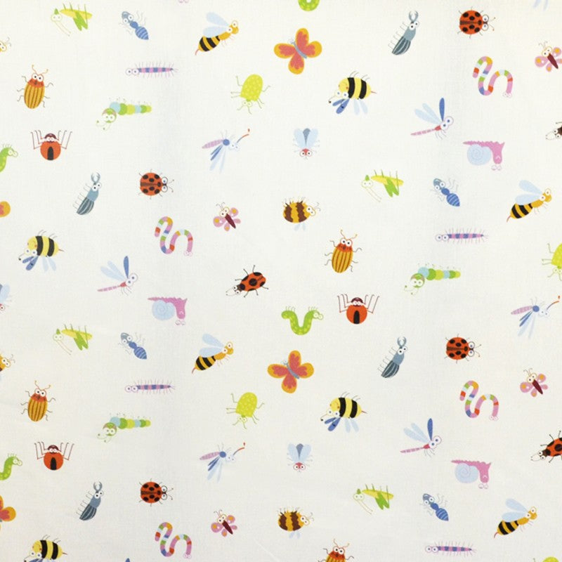 Cotton Poplin Insect Ecru - Ribes y Casals