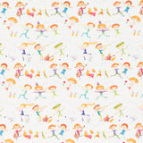 Cotton Poplin Fabric Happy Day White - Ribes y Casals