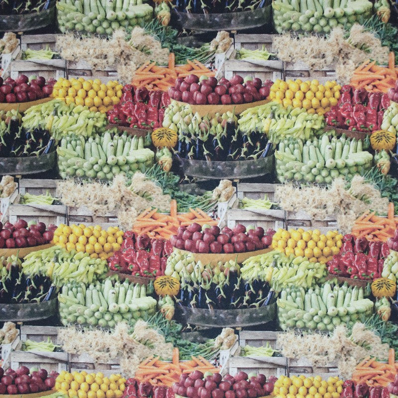 Cotton Poplin Vegetable Garden - Ribes y Casals