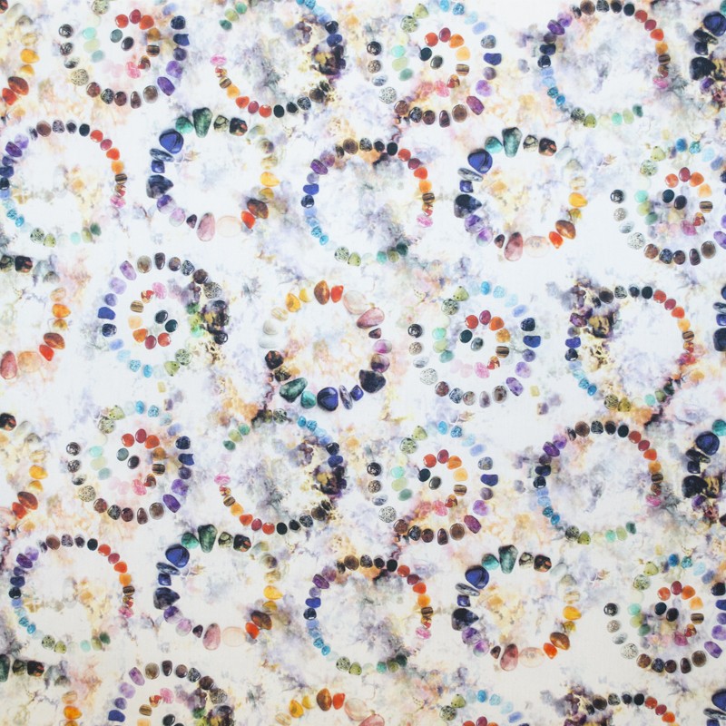 Cotton Poplin Stones Multicolor - Ribes y Casals