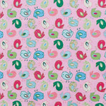 Cotton Poplin Fabric Chickens Pink - Ribes y Casals