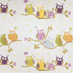 Poplin Owls Ecru - Ribes y Casals
