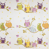 Poplin Owls Ecru - Ribes y Casals