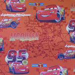 Poplin Cars Disney Coral - Ribes y Casals