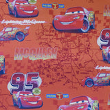 Poplin Cars Disney Coral - Ribes y Casals