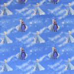 Poplin Disney Frozen Blue - Ribes y Casals