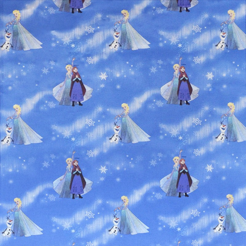 Poplin Disney Frozen Blue - Ribes y Casals