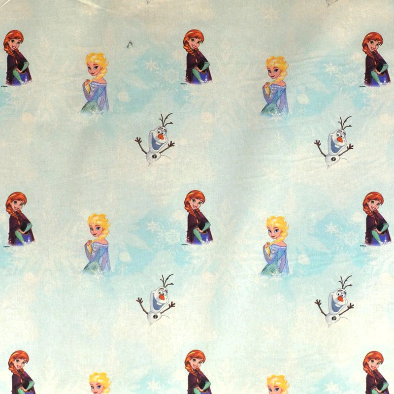 Poplin Disney Frozen Aquamarine - Ribes y Casals