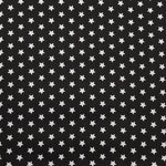Poplin Stars Black Background - Ribes y Casals
