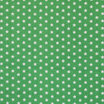 Poplin Stars Green Background - Ribes y Casals