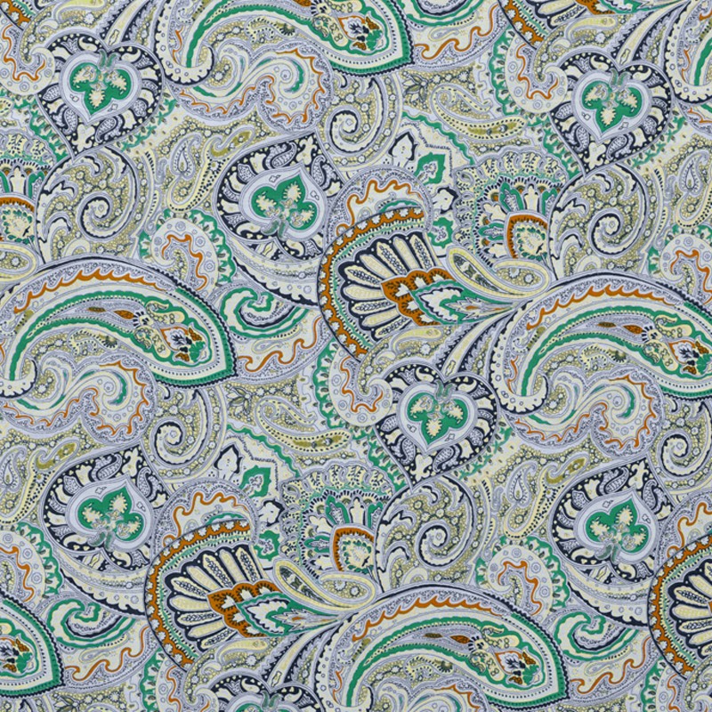 Flamenco Poplin Cachmere Green - Ribes y Casals