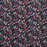 Poplin Flamenco Liberty Flowers Red - Ribes y Casals