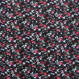 Poplin Flamenco Liberty Flowers Red - Ribes y Casals