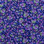 Poplin Flamenco Liberty Daisy Naby Blue - Ribes y Casals