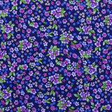 Poplin Flamenco Liberty Daisy Naby Blue - Ribes y Casals
