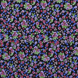 Poplin Flamenco Liberty Daisy Black - Ribes y Casals