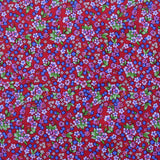 Poplin Flamenco Liberty Daisy Red - Ribes y Casals