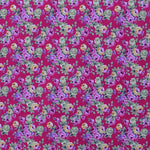 Poplin Flamenco Liberty Roses Fuchsia - Ribes y Casals
