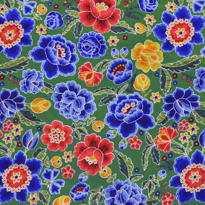 Tela Popelín Flamenca Manila Beige - Ribes y Casals