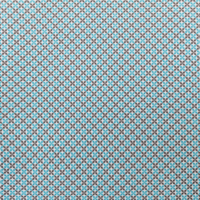 Poplin Geometric Blue - Ribes y Casals