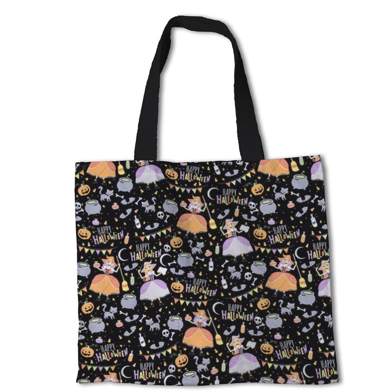 Poplin Fabric Happy Halloween Black - Ribes y Casals