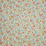 Poplin Liberty Orange Blue - Ribes y Casals