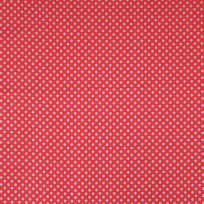 Poplin Daisies Coral - Ribes y Casals