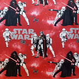 Poplin Star Wars Red - Ribes y Casals