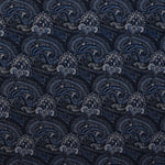 Knitted Fabric Paisley Print Blue - Ribes y Casals