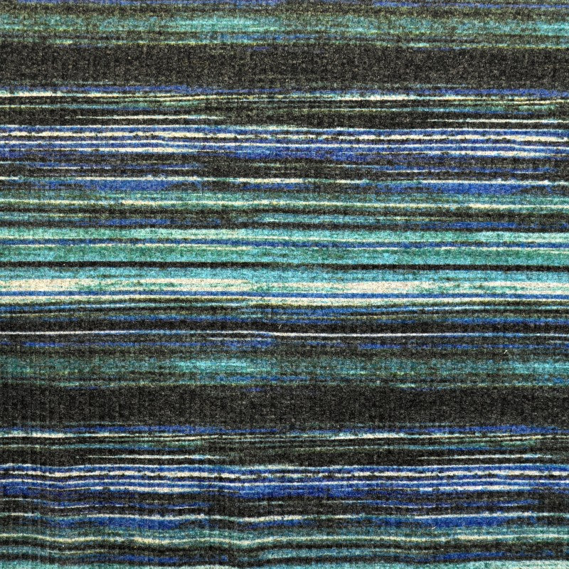 Rib Jersey  Stripes Green - Ribes y Casals